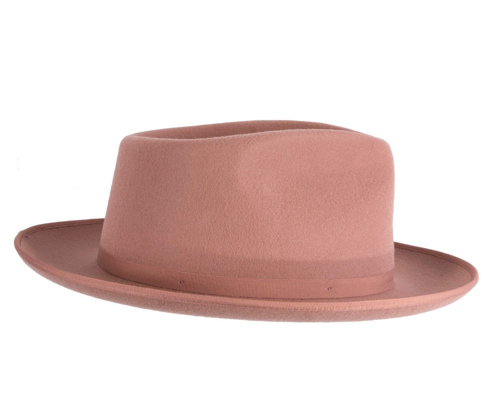 Clay Heritage Fedora – Structured Wool Felt - Hats From OZ Clay Heritage Fedora – Structured Wool Felt - Image 3