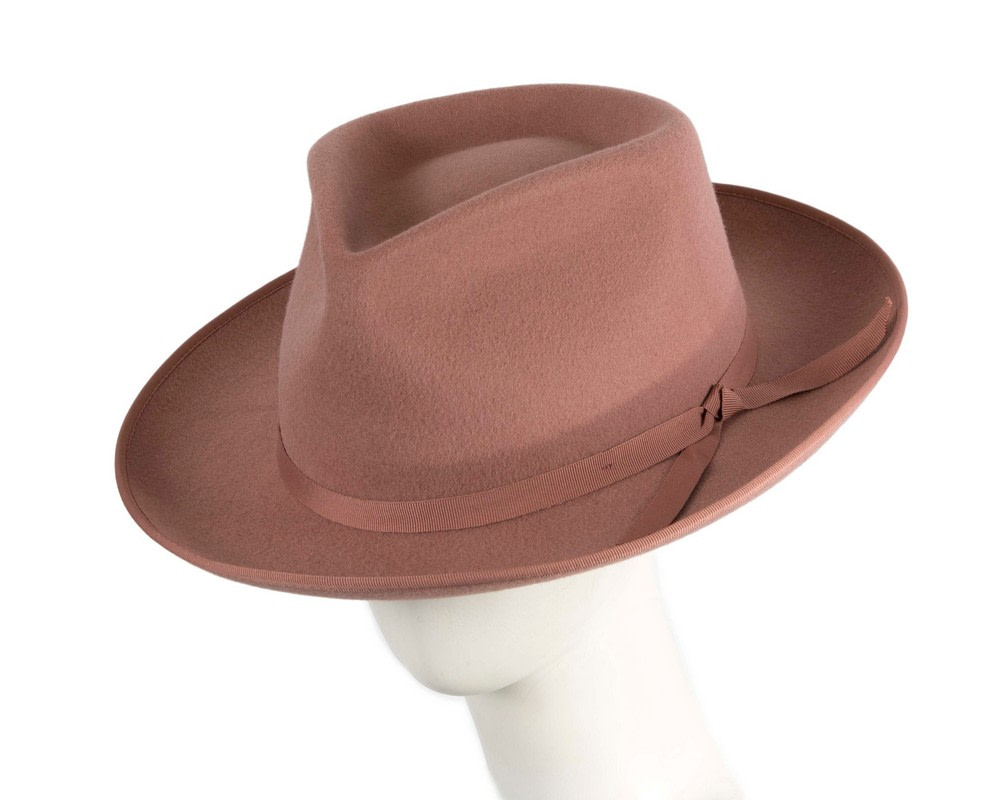 Clay Heritage Fedora – Structured Wool Felt - Hats From OZ Clay Heritage Fedora – Structured Wool Felt
