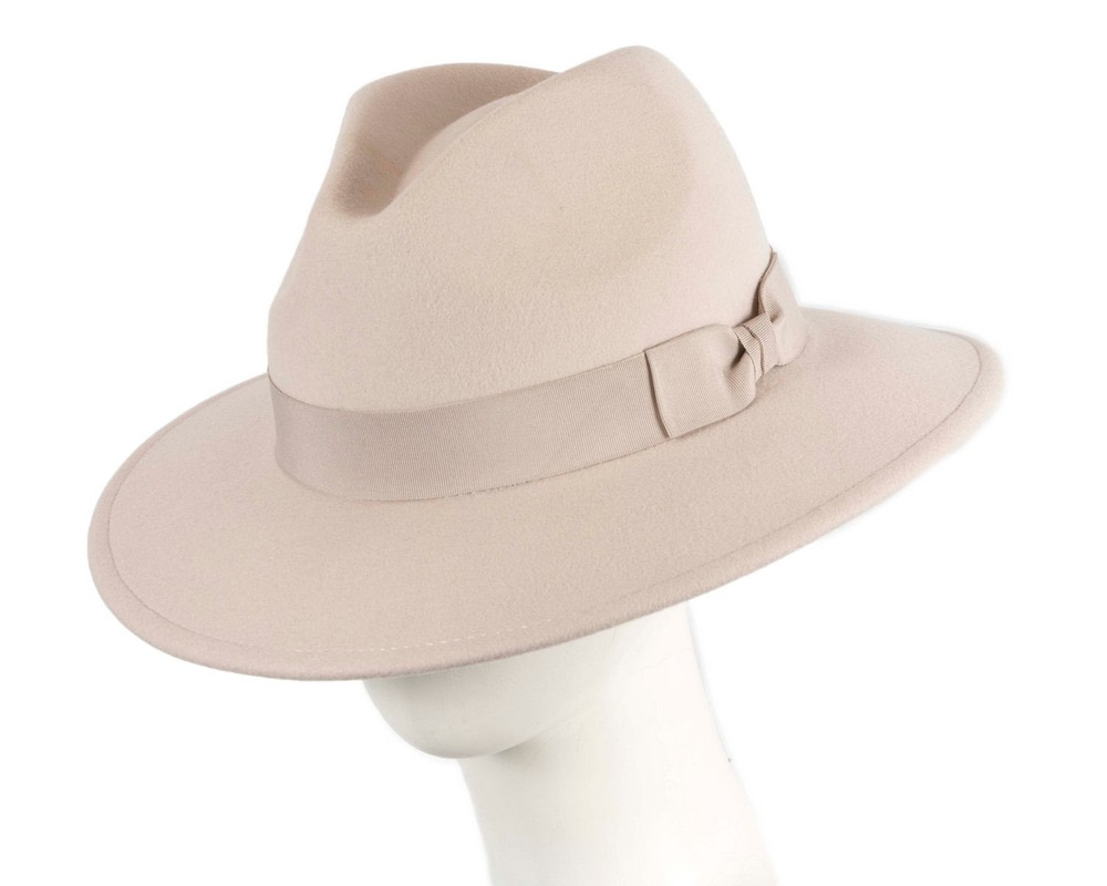 Sand Max Alexander Flat Brim Fedora - Hats From OZ