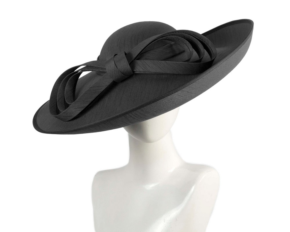 Black wide brim racing hat by Max Alexander - Hats From OZ
