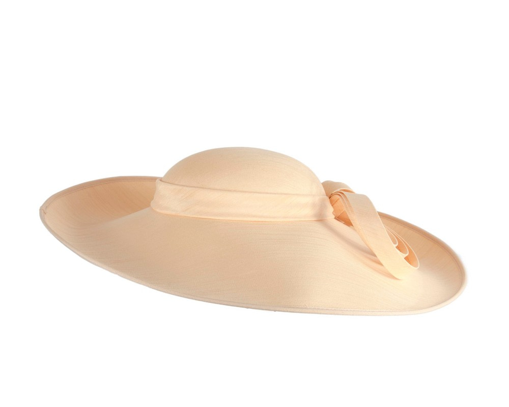 Nude wide brim racing hat by Max Alexander - Hats From OZ Nude wide brim racing hat by Max Alexander - Image 3