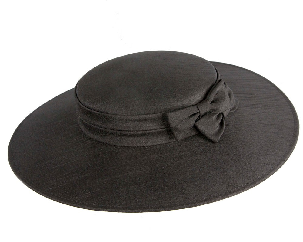 Black boater hat by Max Alexander - Hats From OZ Black boater hat by Max Alexander - Image 6