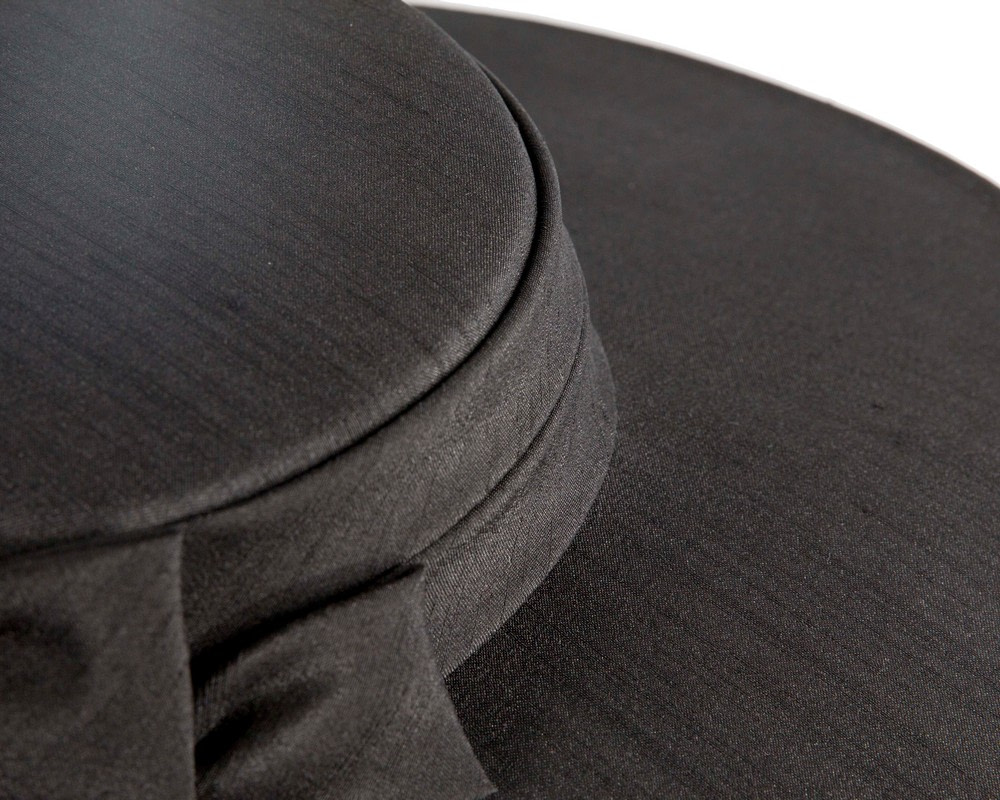 Black boater hat by Max Alexander - Hats From OZ Black boater hat by Max Alexander - Image 5