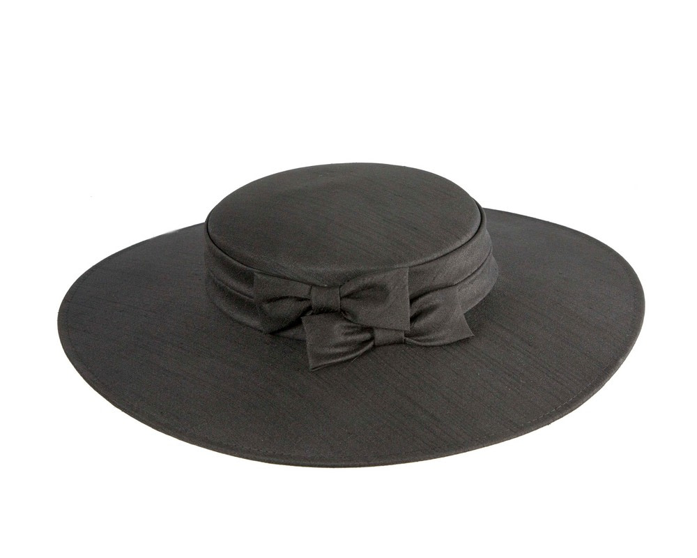 Black boater hat by Max Alexander - Hats From OZ Black boater hat by Max Alexander - Image 4
