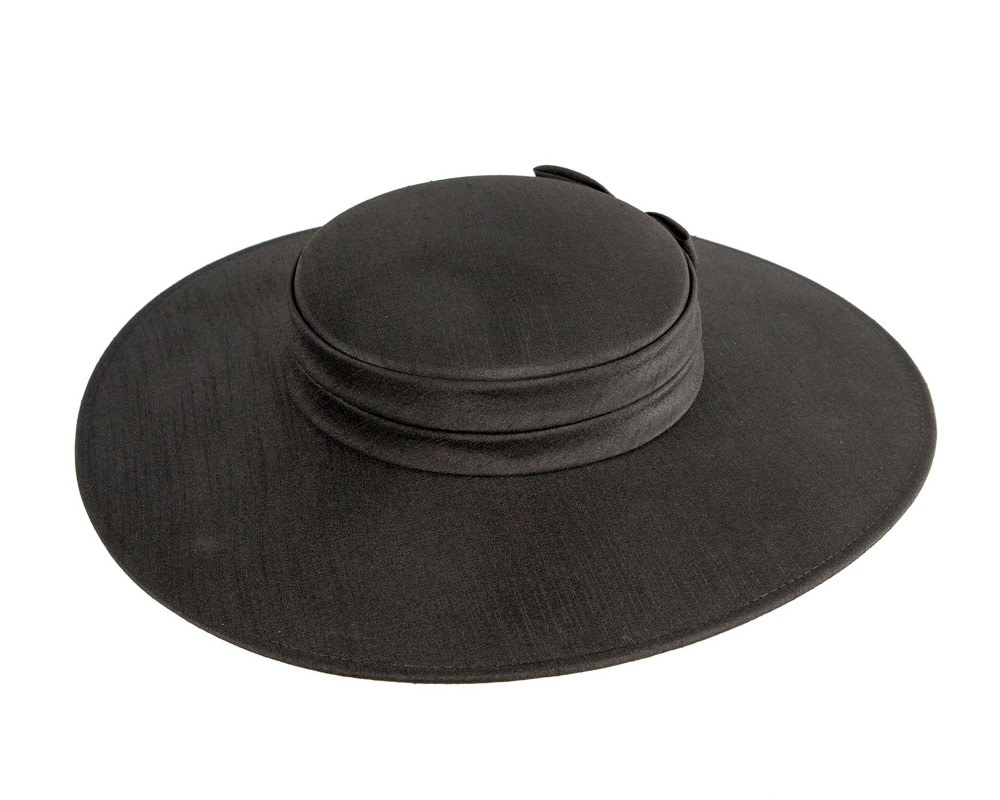 Black boater hat by Max Alexander - Hats From OZ Black boater hat by Max Alexander - Image 3