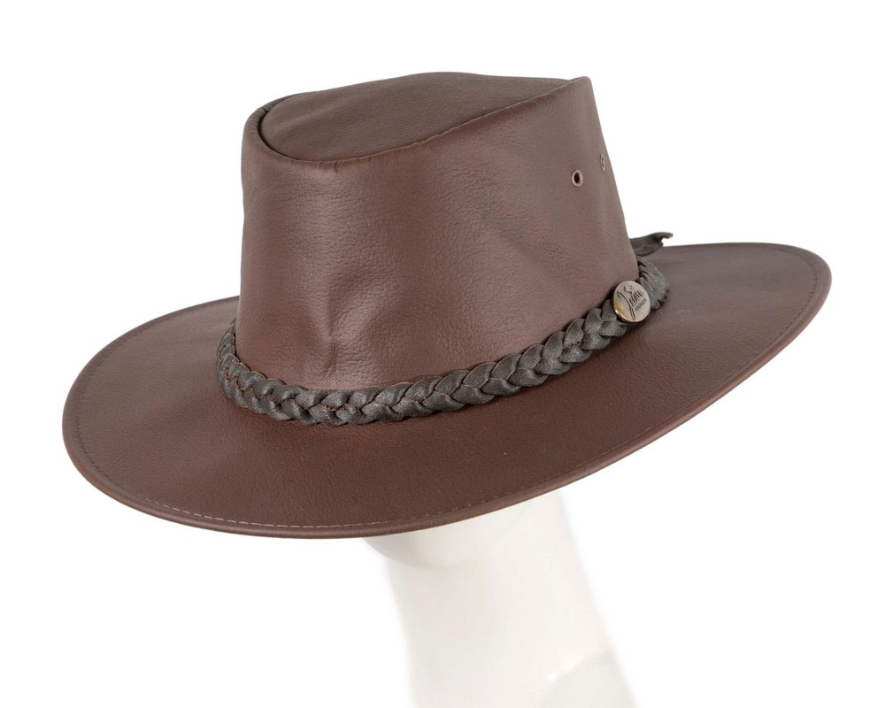 Australian Premium Kangaroo Leather Hat - Hats From OZ UK