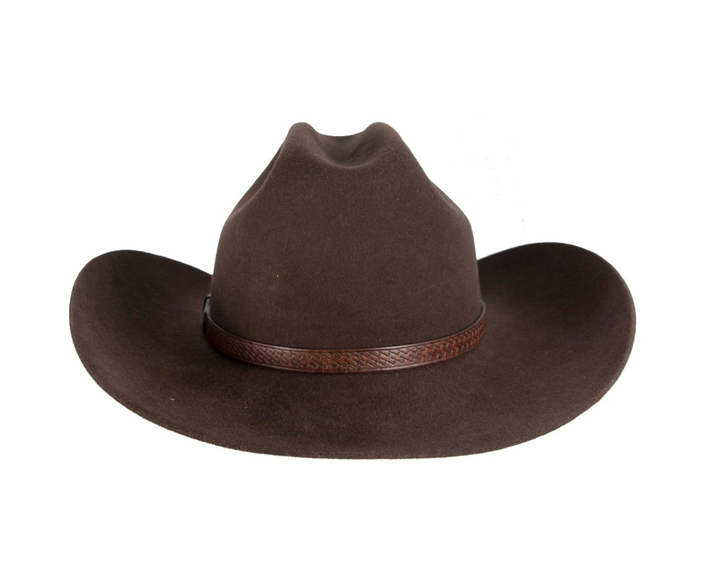 Classic Brown Cowboy Hat – Timeless Western Elegance - Hats From OZ UK Classic Brown Cowboy Hat – Timeless Western Elegance - Image 6