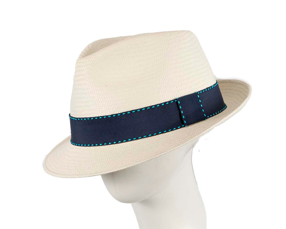 Ecuadorian Panama Cuenca Hat Trilby Fedora Short Brim - Hats From OZ UK