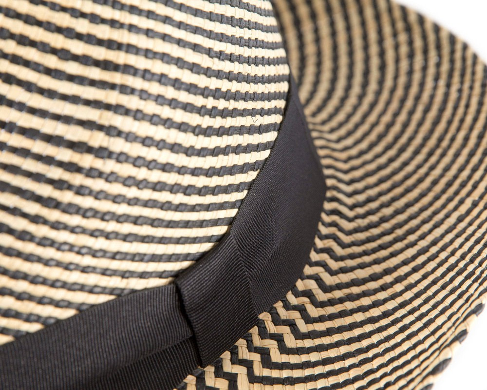 Ecuadorian Panama Two Tone Brisa Weave Sierra Fedora - Hats From OZ UK Ecuadorian Panama Two Tone Brisa Weave Sierra Fedora - Image 5