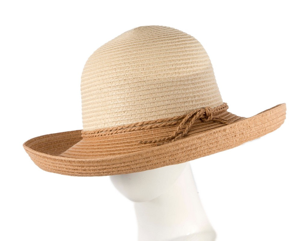 Braided Breton Upturned Brim Hat - Hats From OZ UK