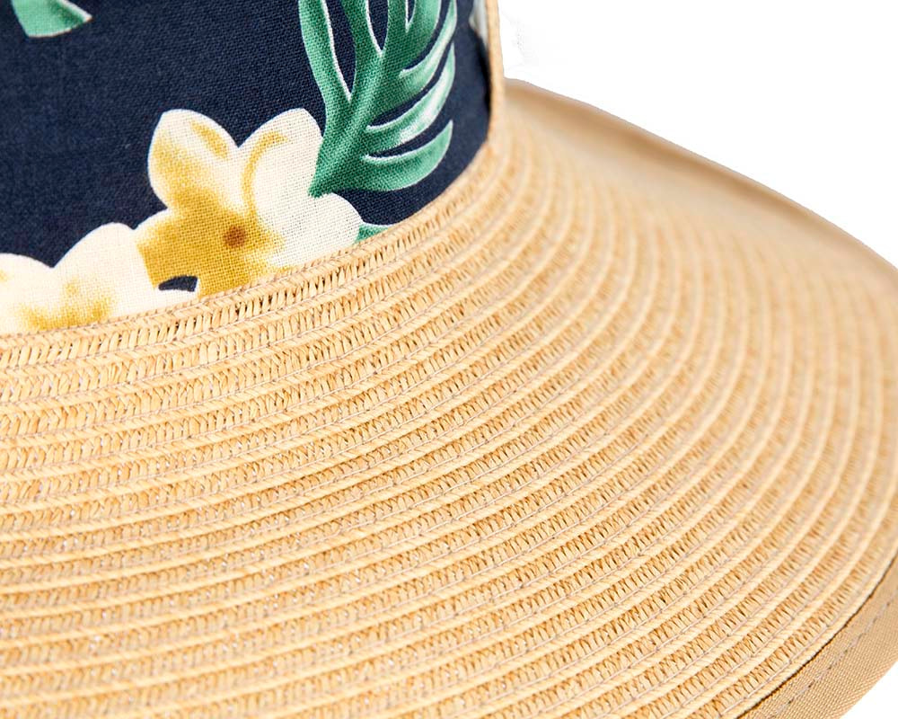 Straw wide brimmed ladies summer beach hat - Hats From OZ UK Straw wide brimmed ladies summer beach hat - Image 4
