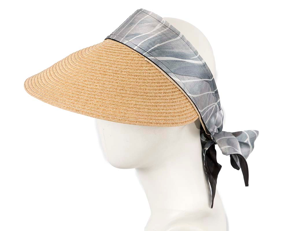 Straw visor sun hat - Hats From OZ UK | CS051 Straw visor sun hat - Hats From OZ UK