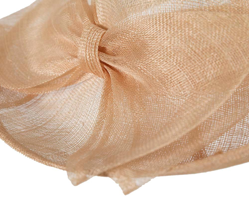 Large nude racing hat by Cupids Millinery Melbourne - Hats From OZ UK Large nude racing hat by Cupids Millinery Melbourne - Image 5