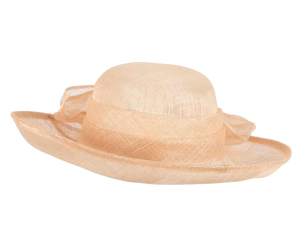 Large nude racing hat by Cupids Millinery Melbourne - Hats From OZ UK Large nude racing hat by Cupids Millinery Melbourne - Image 3