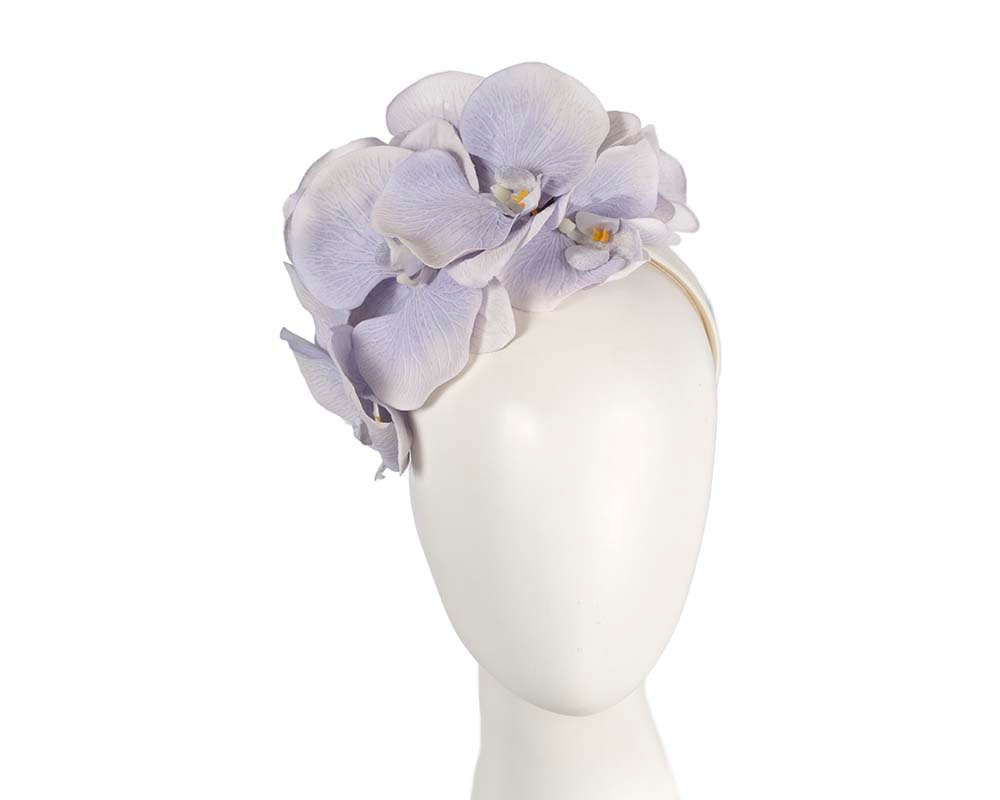 Bespoke lavender orchid flower headband by Fillies Collection - Hats From OZ UK
