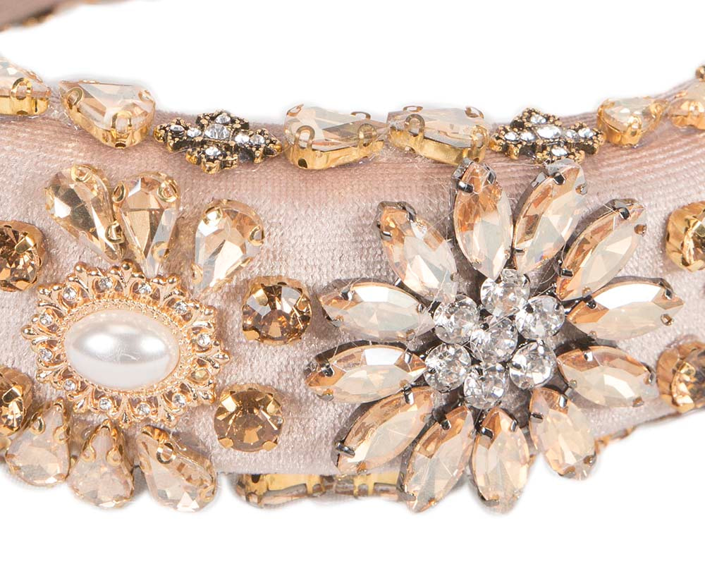 Nude fascinator headband jewelry fascinator - Hats From OZ UK Nude fascinator headband jewelry fascinator - Image 3