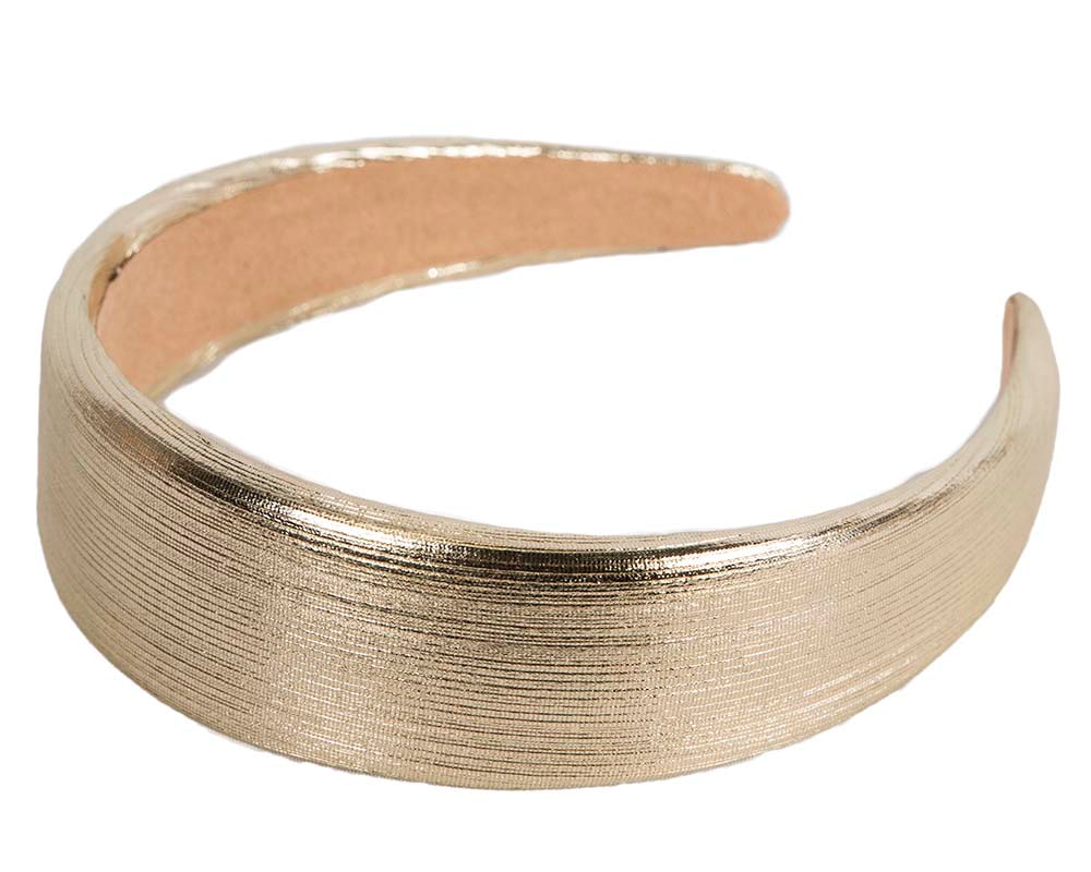 Gold fascinator headband CU612 - Hats From OZ UK Gold fascinator headband CU612 - Image 2