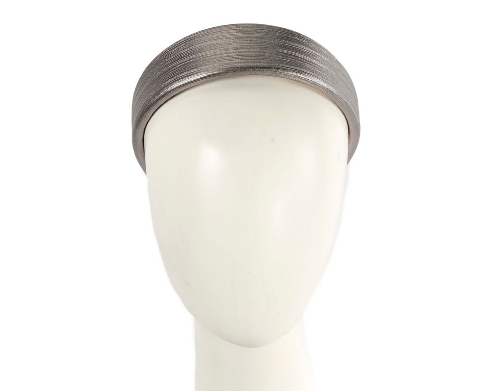 Pewter-colored fascinator headband - Hats From OZ UK | CU612PWT Pewter-colored fascinator headband - Hats From OZ UK