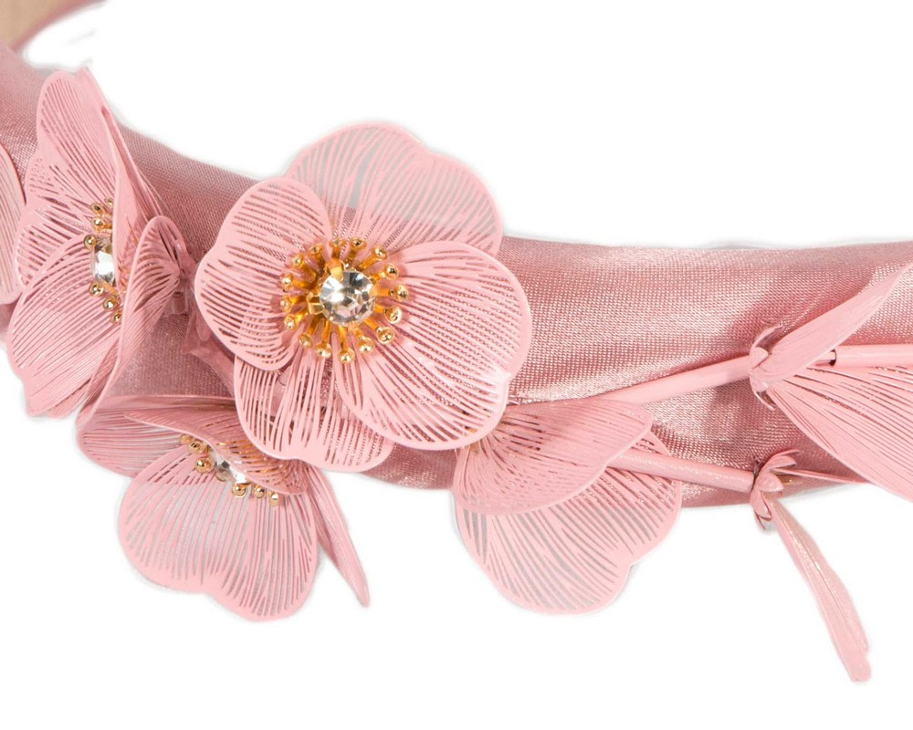 Fashion pink fascinator headband by Max Alexander - Hats From OZ UK Fashion pink fascinator headband by Max Alexander - Image 3