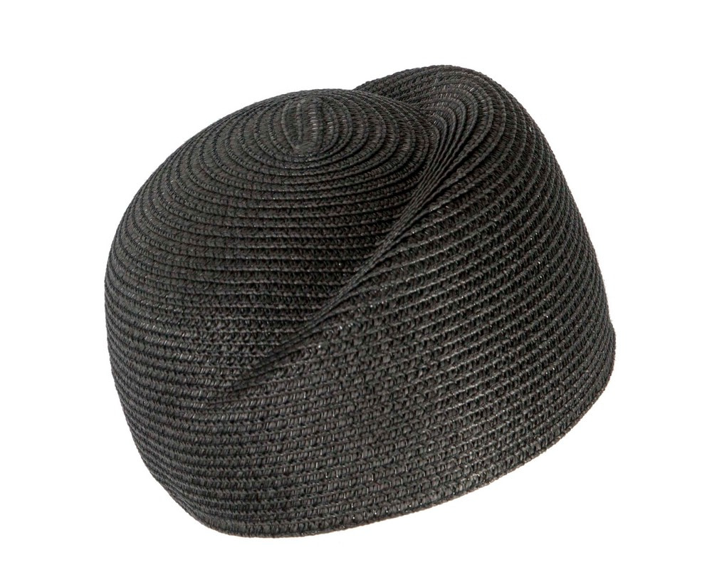 Designers black braided ladies winter hat - Hats From OZ UK Designers black braided ladies winter hat - Image 2