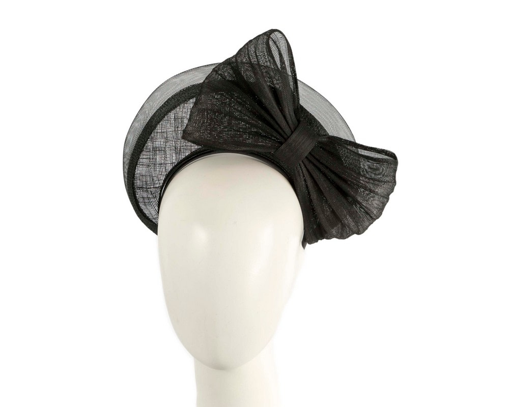 Black crown fascinator by Cupids Millinery - Hats From OZ UK