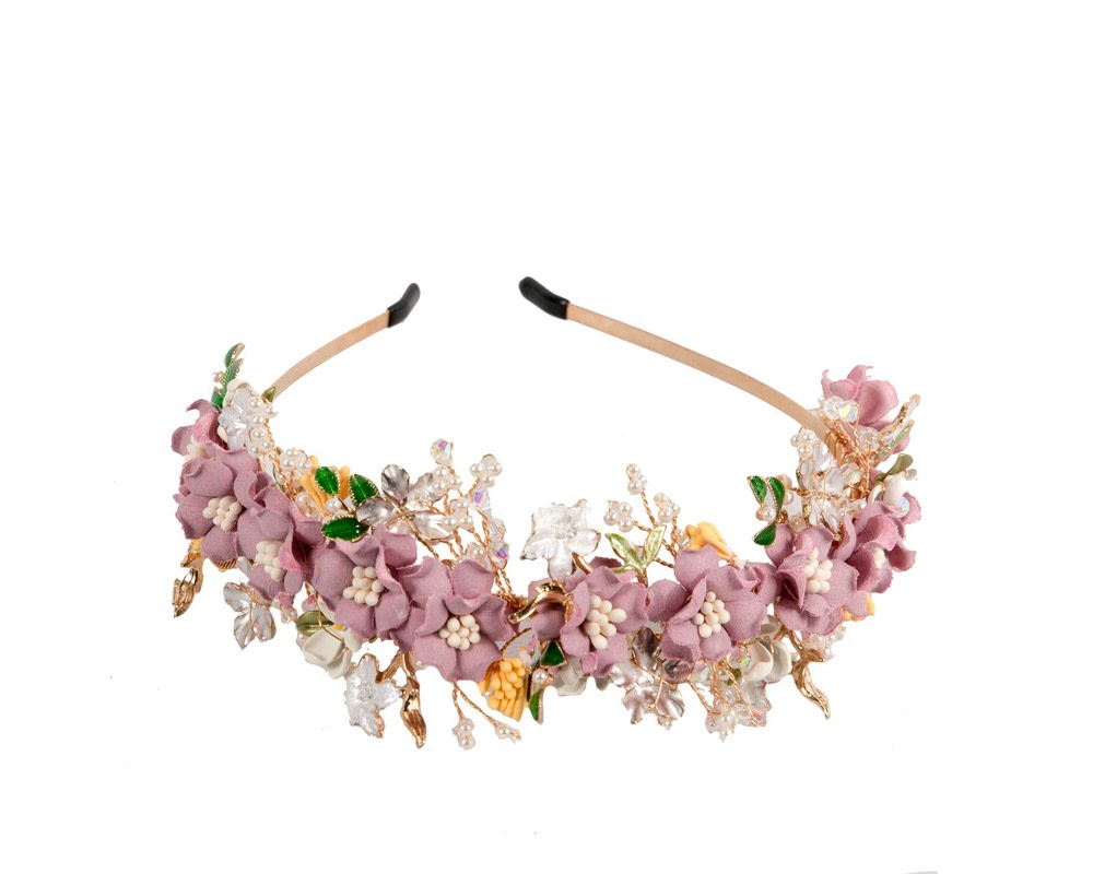 Exclusive flower jewellery headband by Cupids Millinery - Hats From OZ UK Exclusive flower jewellery headband by Cupids Millinery - Image 2