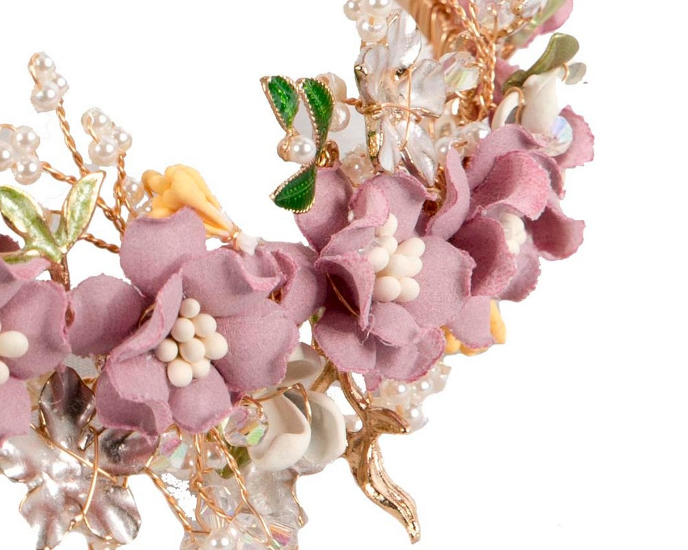 Exclusive flower jewellery headband by Cupids Millinery - Hats From OZ UK Exclusive flower jewellery headband by Cupids Millinery - Image 3