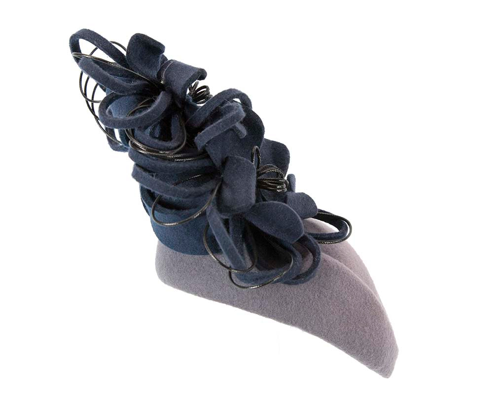 Bespoke winter pillbox fascinator by Fillies Collection - Hats From OZ UK Bespoke winter pillbox fascinator by Fillies Collection - Image 4