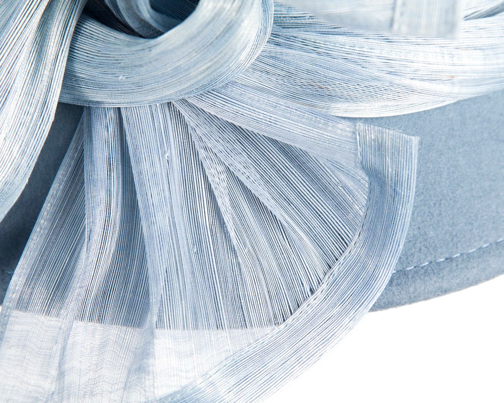 Light blue ladies winter fashion felt fedora hat by Fillies Collection F660 - Hats From OZ UK Light blue ladies winter fashion felt fedora hat by Fillies Collection F660 - Image 5