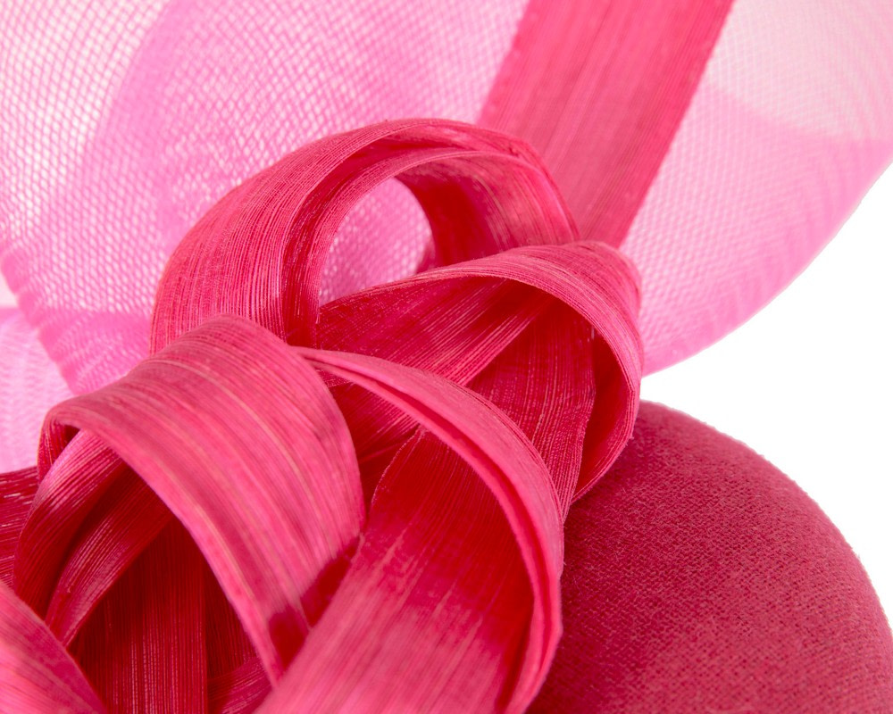 Tall red winter racing fascinator by Fillies Collection - Hats From OZ UK Tall red winter racing fascinator by Fillies Collection - Image 5