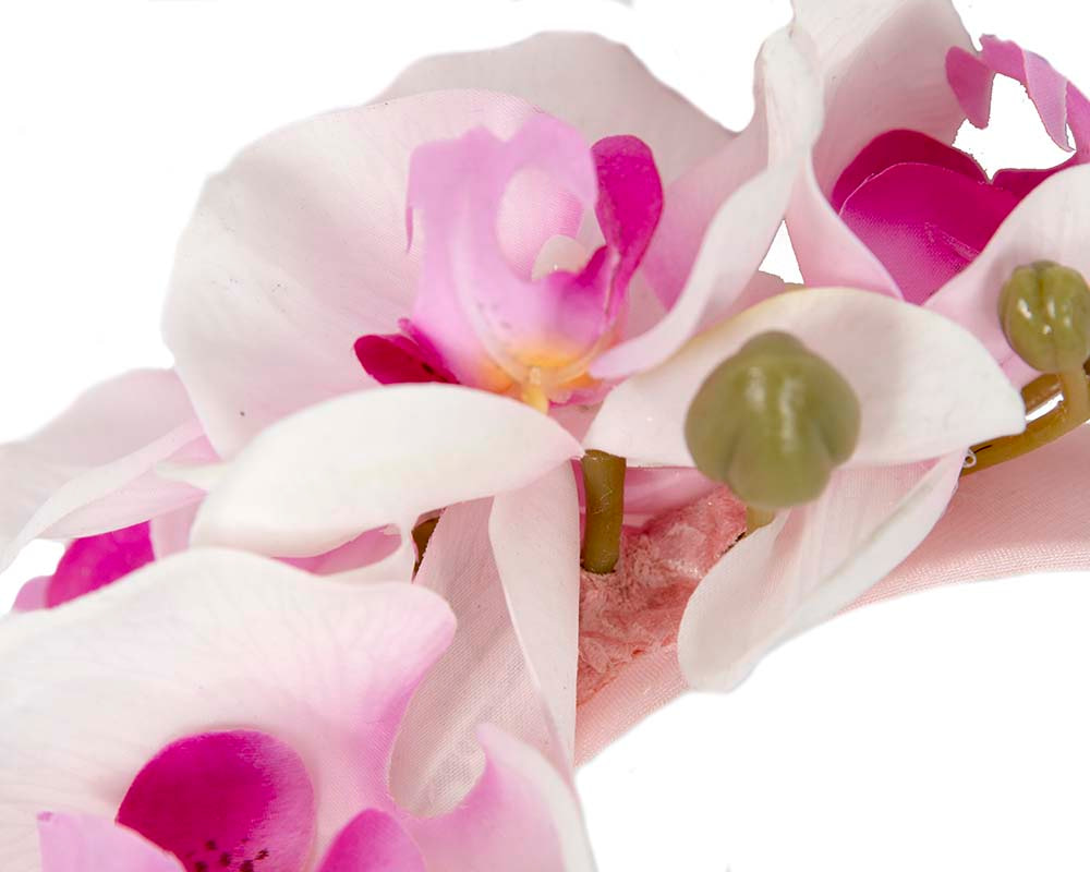 Bespoke pink orchid flower headband by Fillies Collection - Hats From OZ UK Bespoke pink orchid flower headband by Fillies Collection - Image 3