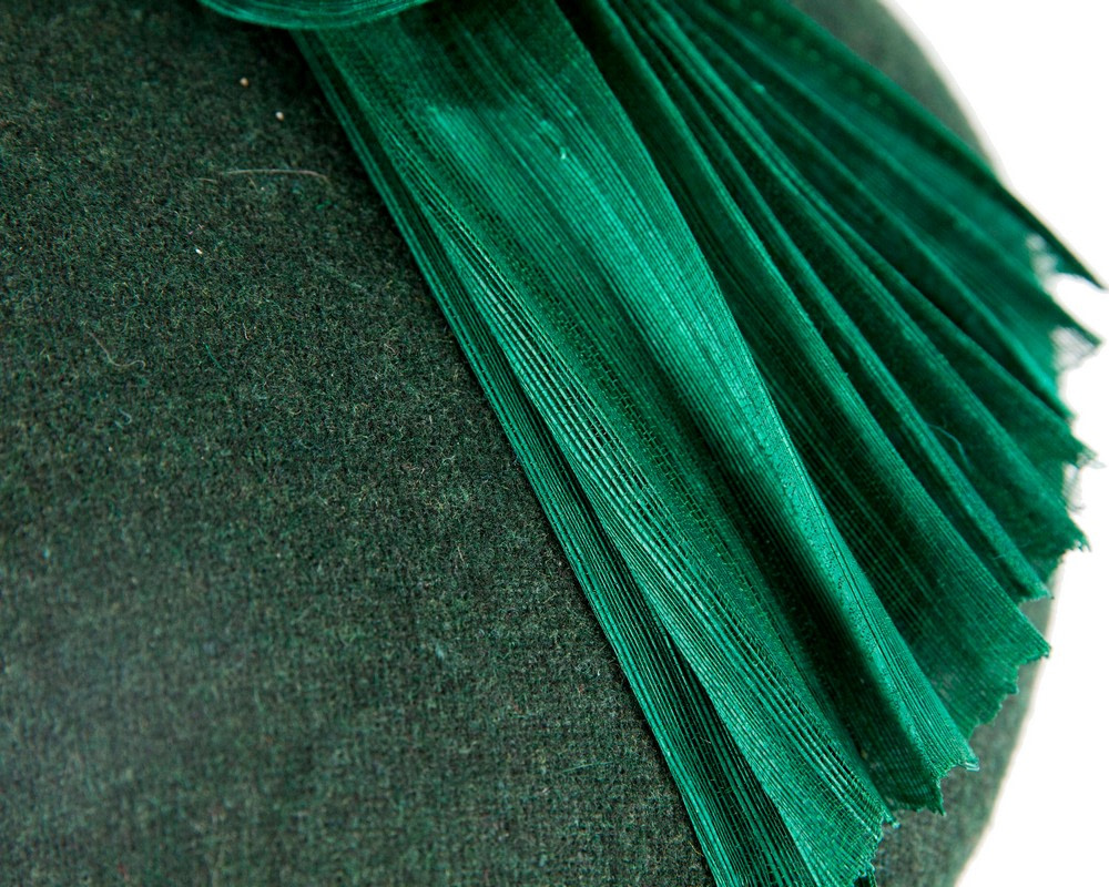 Exclusive green winter fascinator by Fillies Collection - Hats From OZ UK Exclusive green winter fascinator by Fillies Collection - Image 5