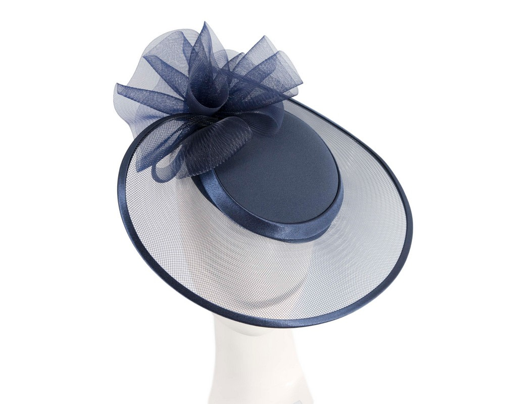 Navy Custom Made Mother of the Bride Hat - Hats From OZ UK