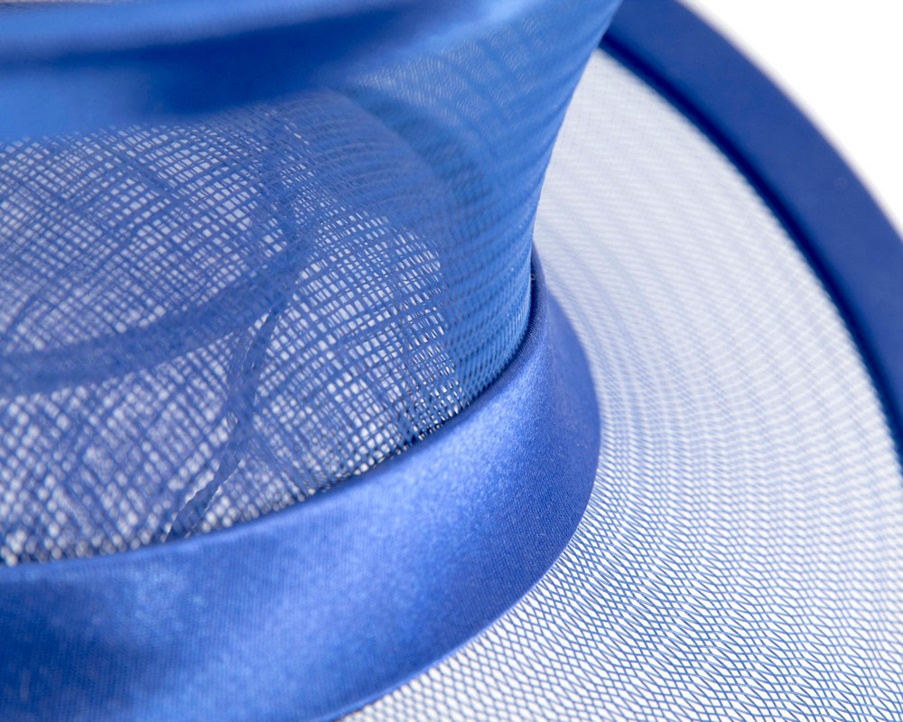 Exclusive royal blue top hat by Cupids Millinery - Hats From OZ UK Exclusive royal blue top hat by Cupids Millinery - Image 3