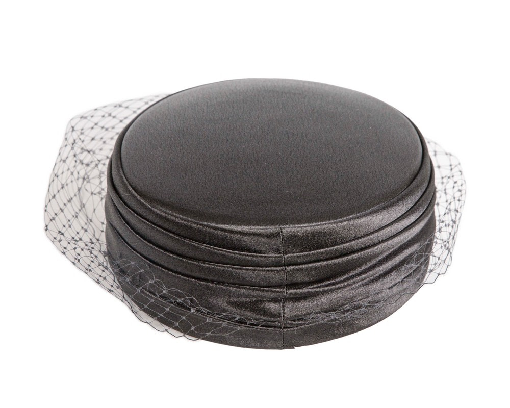 Custom made black hat with veil - Hats From OZ UK Custom made black hat with veil - Image 4