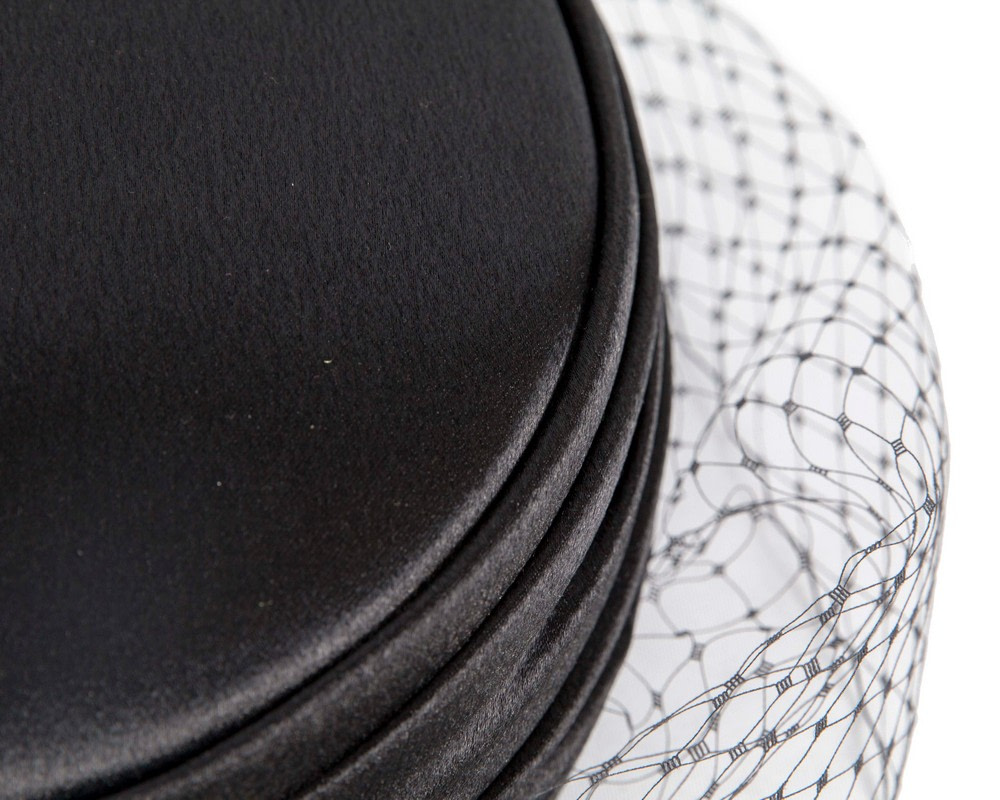 Custom made black hat with veil - Hats From OZ UK Custom made black hat with veil - Image 3