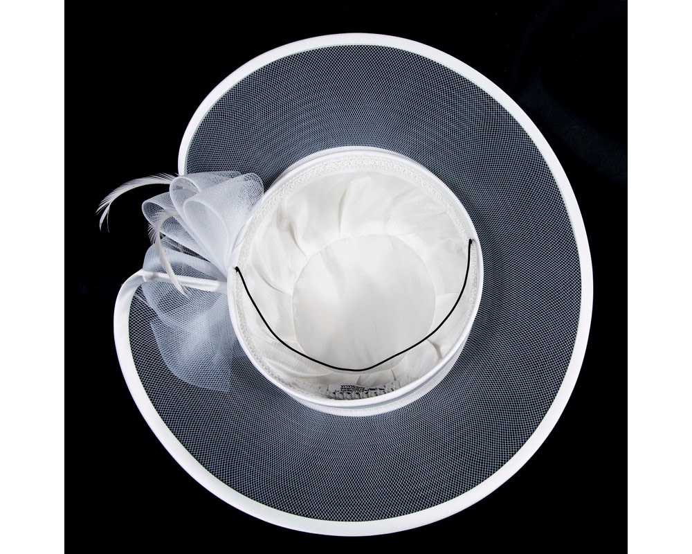 White Wedding Hat made to order in Australia - Hats From OZ UK White Wedding Hat made to order in Australia - Image 6