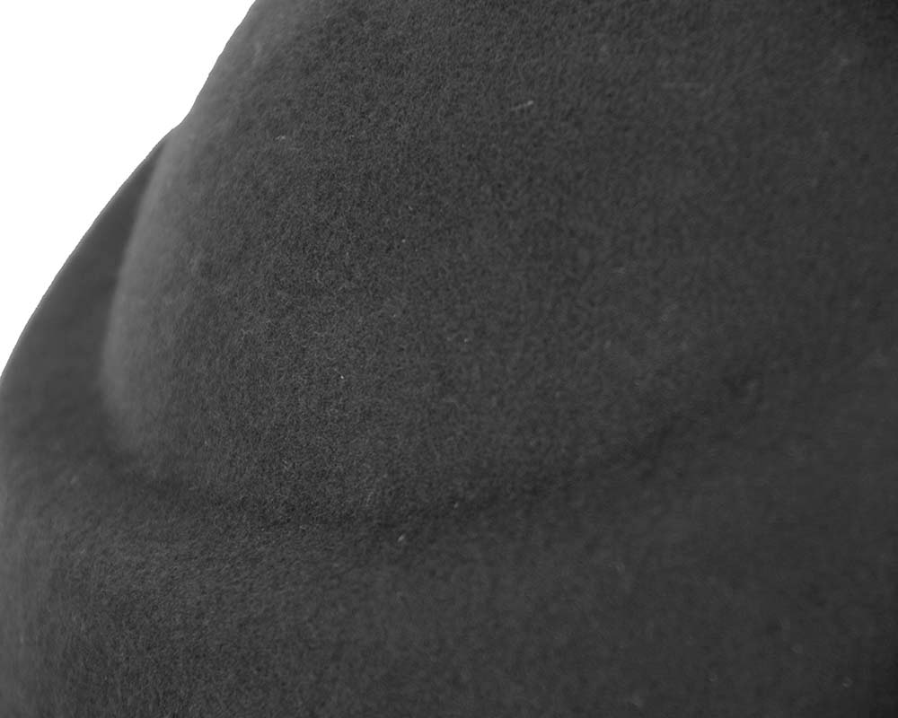 Unique black ladies winter felt fashion hat - Hats From OZ UK Unique black ladies winter felt fashion hat - Image 5