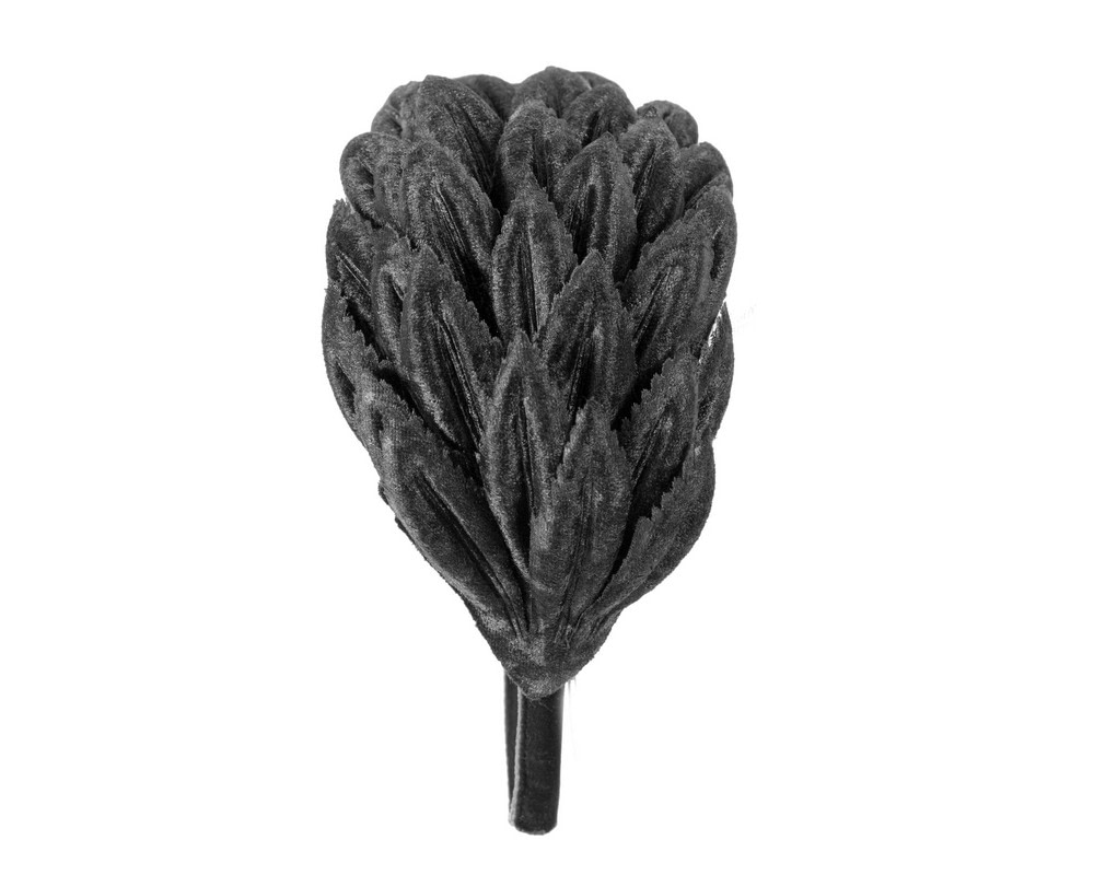 Petite black fascinator headband by Max Alexander - Hats From OZ UK Petite black fascinator headband by Max Alexander - Image 3