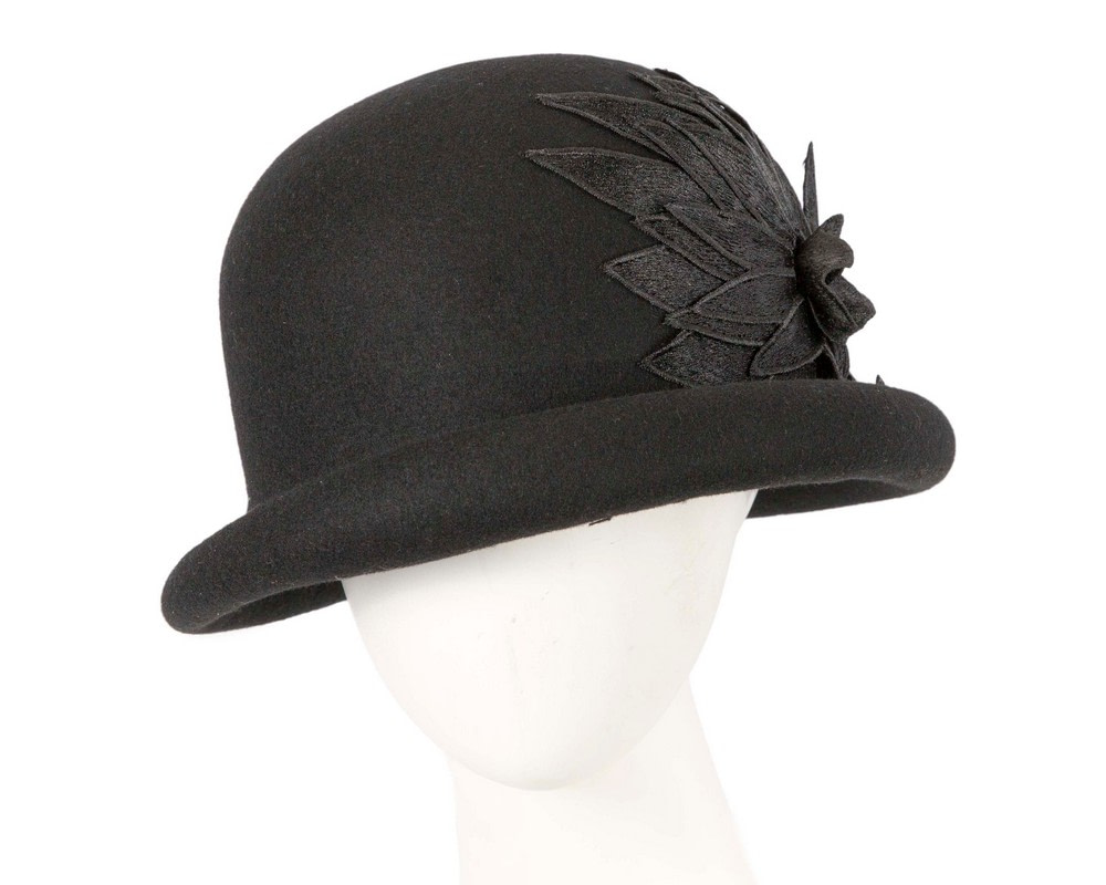 Black winter fashion hat by Max Alexander - Hats From OZ UK