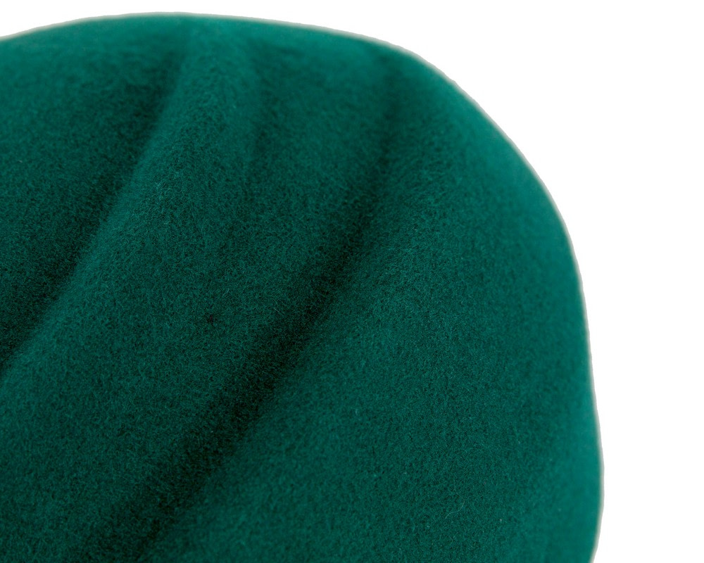 Green winter felt beret by Max Alexander - Hats From OZ UK Green winter felt beret by Max Alexander - Image 6