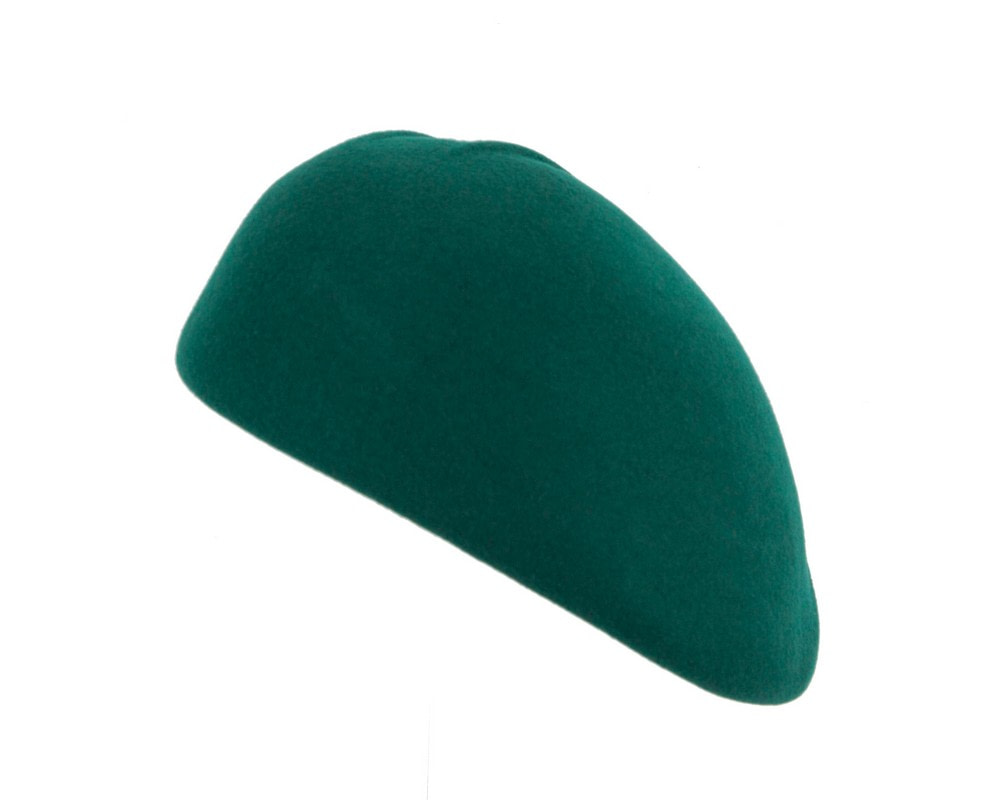 Green winter felt beret by Max Alexander - Hats From OZ UK Green winter felt beret by Max Alexander - Image 4