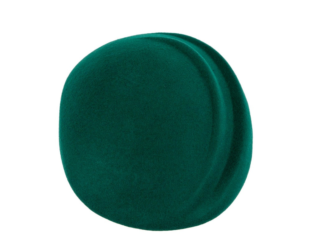Green winter felt beret by Max Alexander - Hats From OZ UK Green winter felt beret by Max Alexander - Image 3