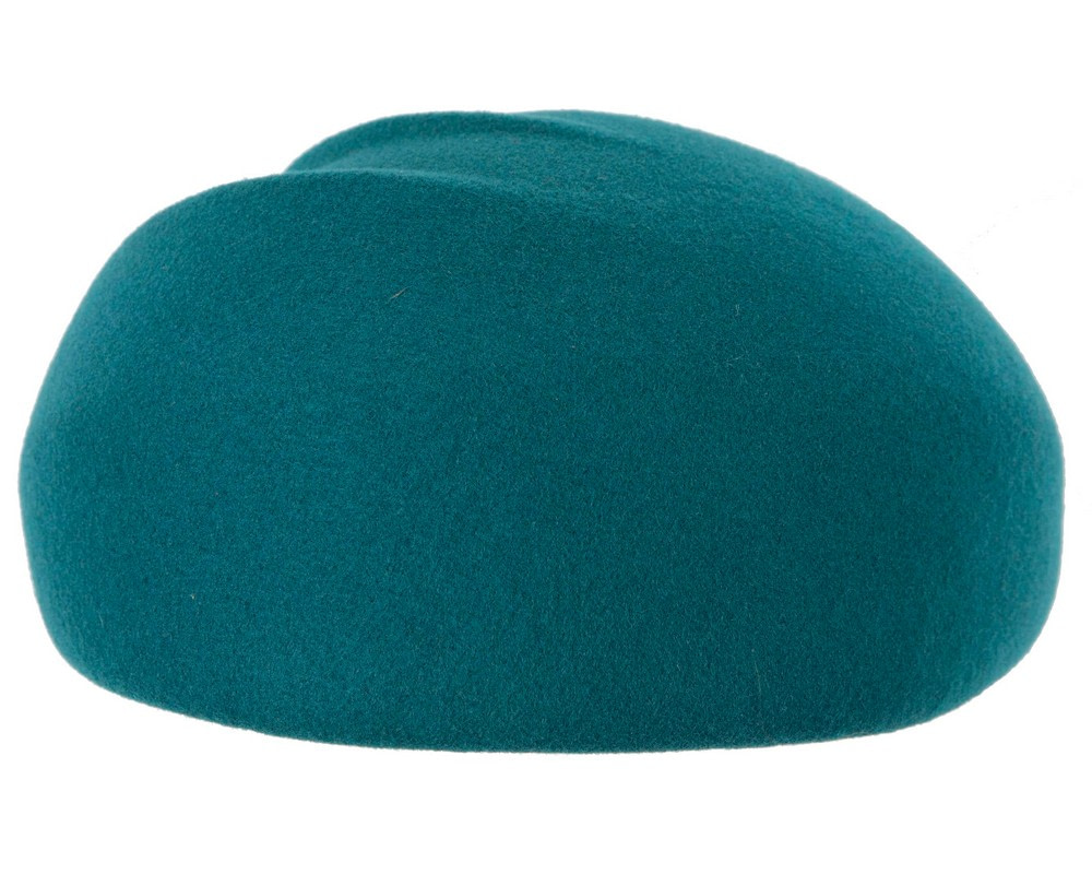Teal winter felt beret by Max Alexander - Hats From OZ UK Teal winter felt beret by Max Alexander - Image 3