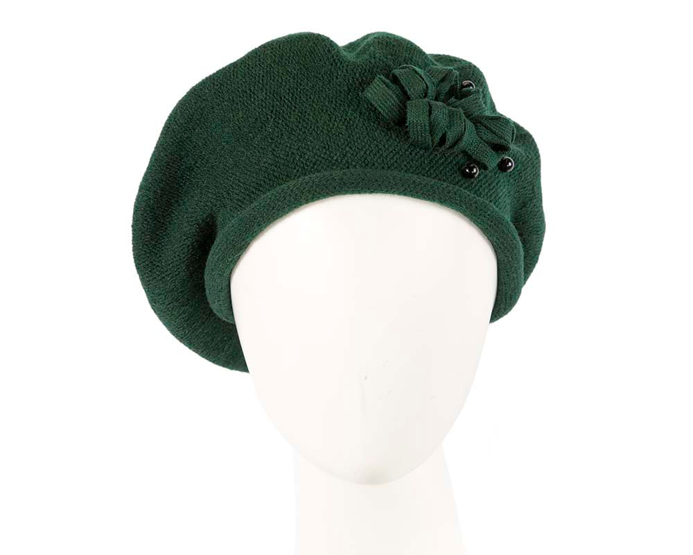 Woolen woven green beret by Max Alexander - Hats From OZ UK