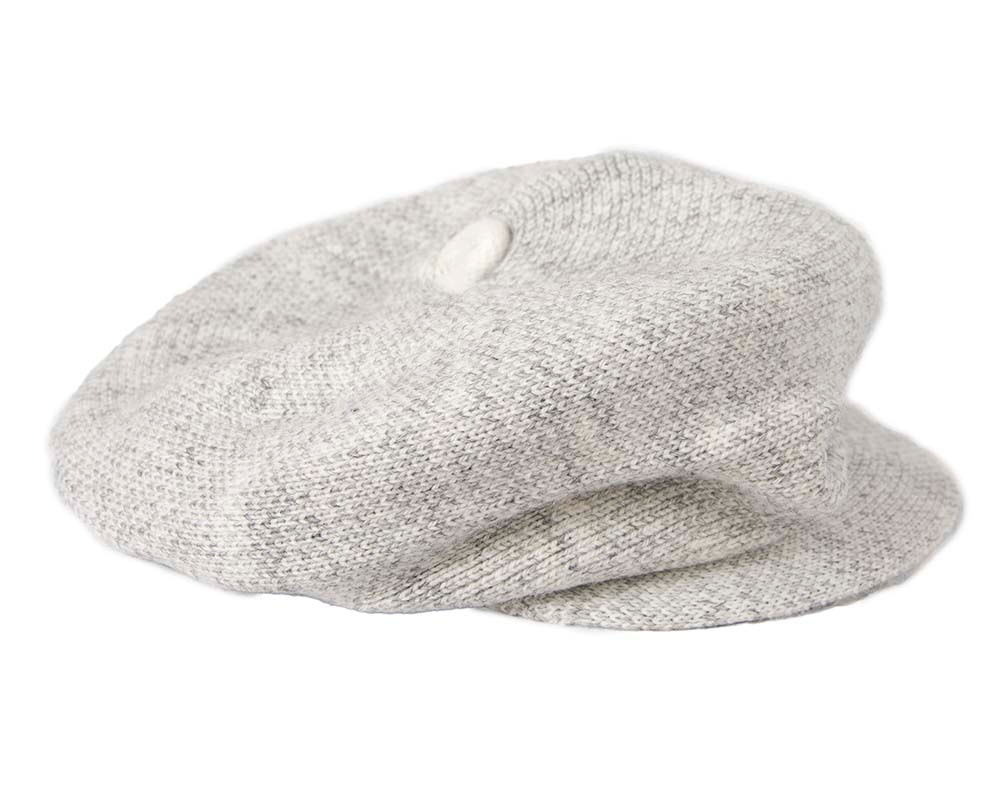 Classic wool woven light grey cap by Max Alexander - Hats From OZ UK Classic wool woven light grey cap by Max Alexander - Image 2
