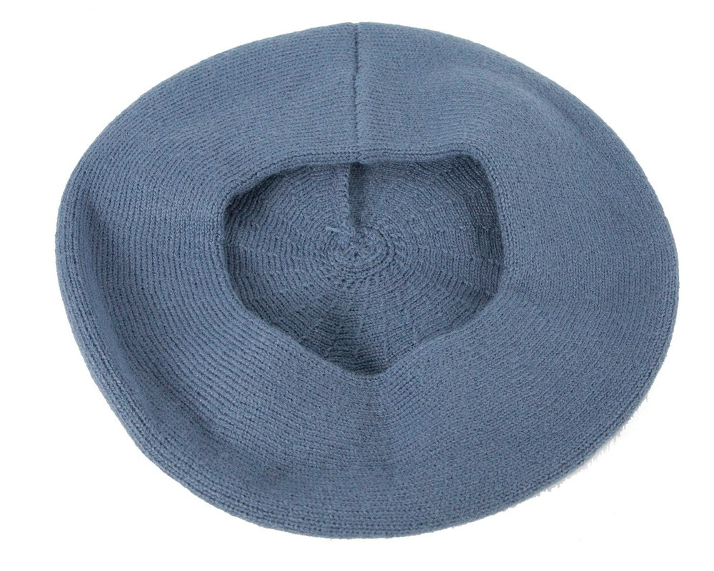 Classic woven denim beret by Max Alexander - Hats From OZ UK Classic woven denim beret by Max Alexander - Image 4