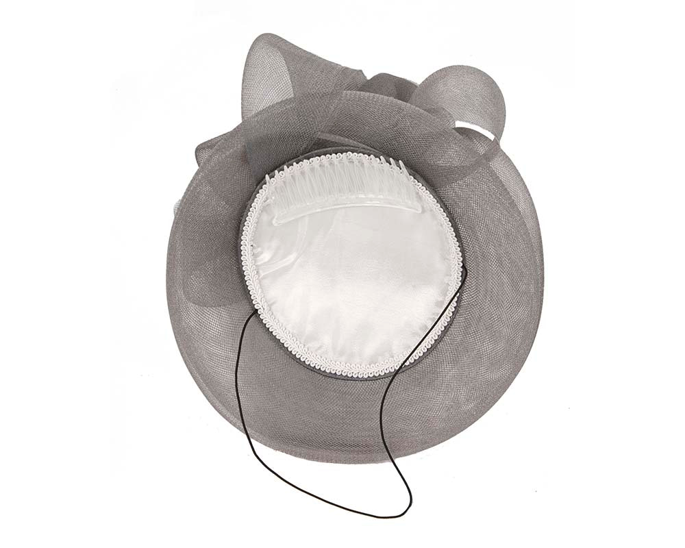 Charcoal Custom Made Cocktail Hat - Hats From OZ UK Charcoal Custom Made Cocktail Hat - Image 6