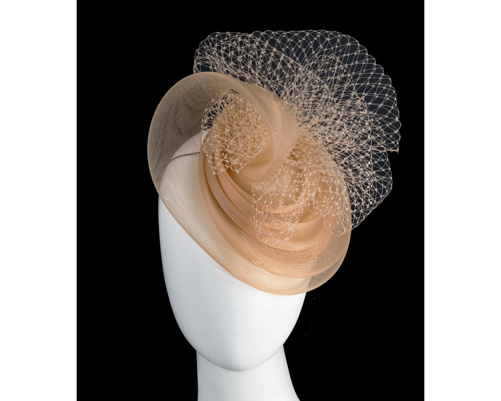 Custom made gold cocktail hat - Hats From OZ UK | K4797GLD Custom made gold cocktail hat - Hats From OZ UK