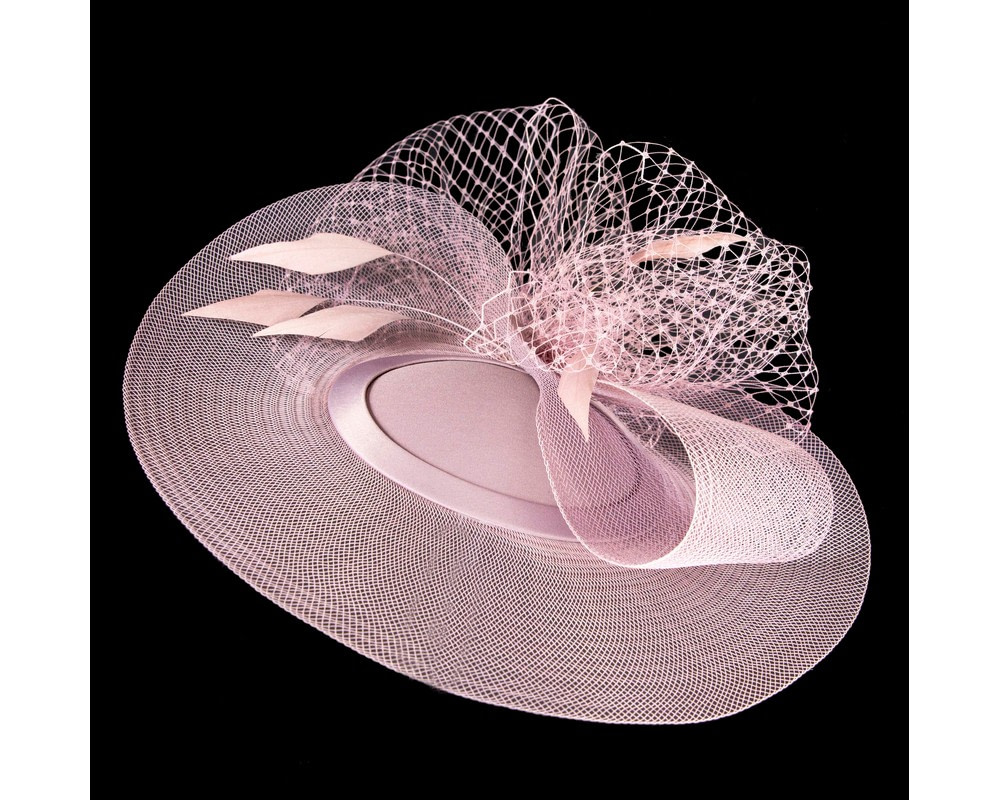 Custom made lilac cocktail hat - Hats From OZ UK Custom made lilac cocktail hat - Image 2